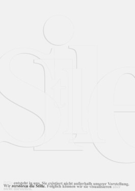 stille Typografie